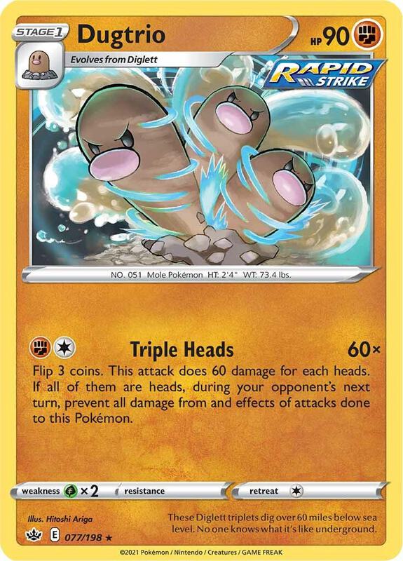 Dugtrio 077/198 - Chilling Reign