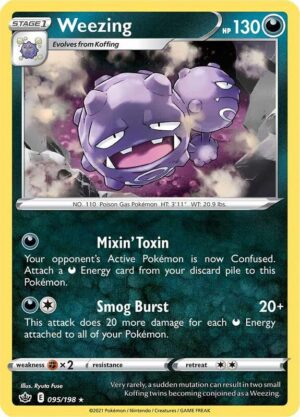 Weezing 095/198 - Chilling Reign