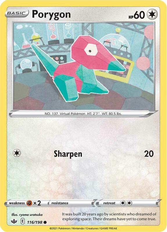 Porygon 116/198 - Chilling Reign