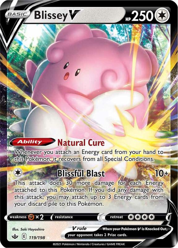 Blissey V 119/198 - Chilling Reign