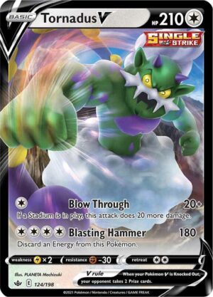 Tornadus V 124/198 - Chilling Reign