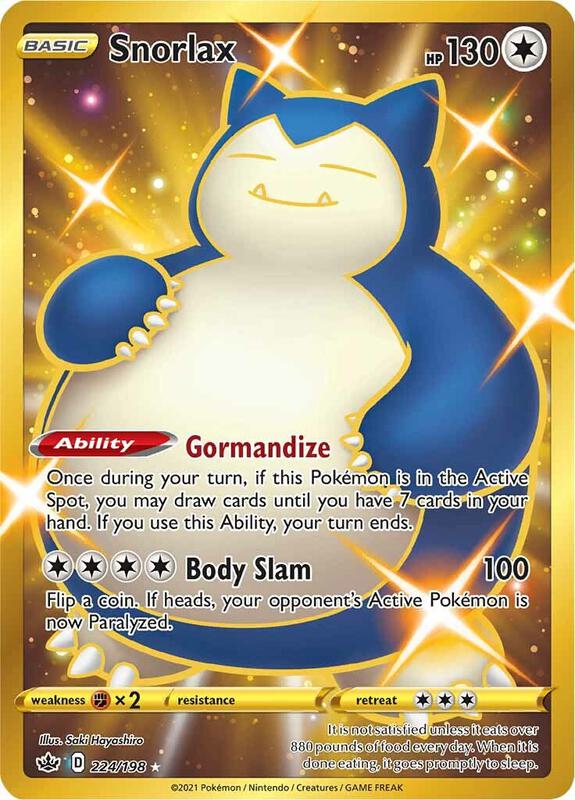 Snorlax 224/198 - Chilling Reign