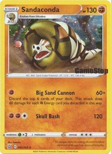 Karta Pokemon Sandaconda 82/163 (Gamestop Exclusive) - Miscellaneous Cards & Products