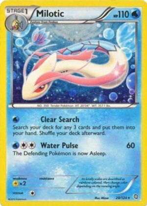 Milotic 28/124 (Cosmos Holo) - Blister Exclusives