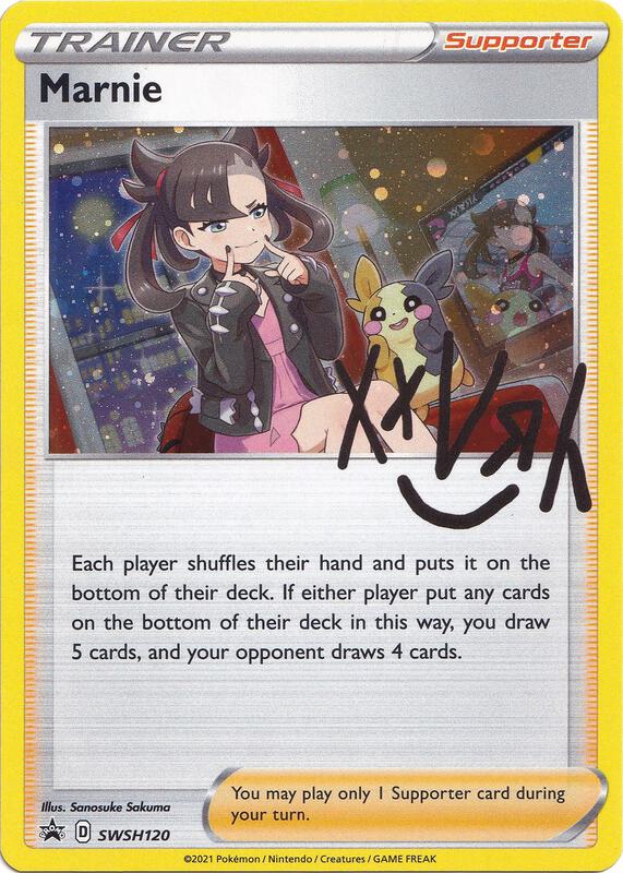 Karta Pokemon Marnie - SWSH120 - SWSH: Sword & Shield Promo Cards SWSH120