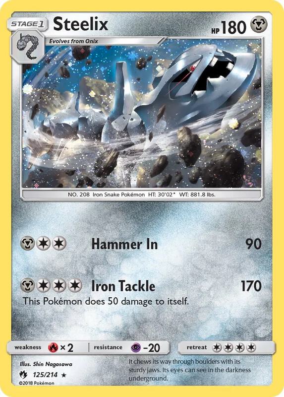 Karta Pokemon Steelix 125/214 (Cosmos Holo) - Blister Exclusives