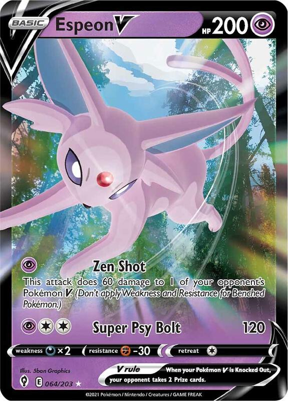Espeon V 064/203 - Evolving Skies