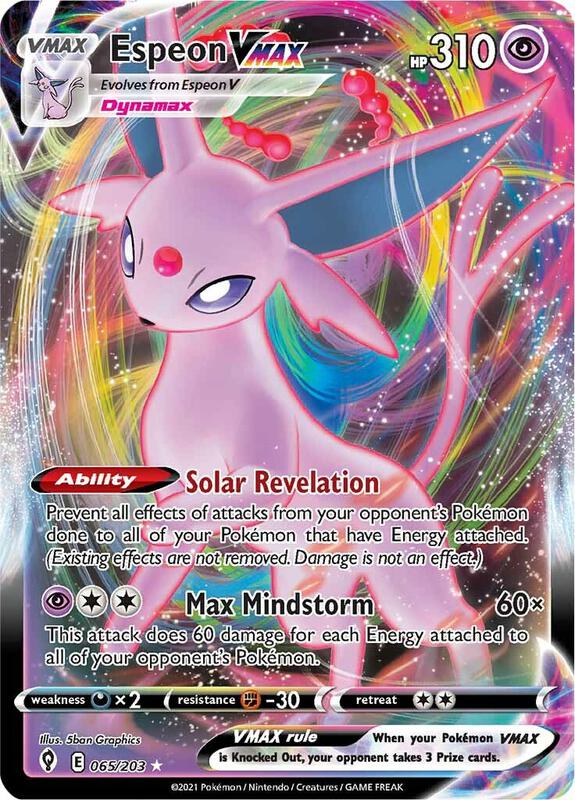 Espeon VMAX 065/203 - Evolving Skies