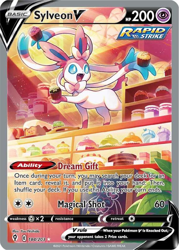 Sylveon V 184/203 - Evolving Skies