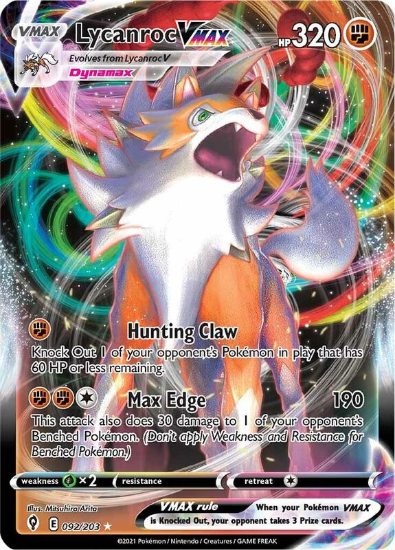 Lycanroc VMAX 092/203 - Evolving Skies