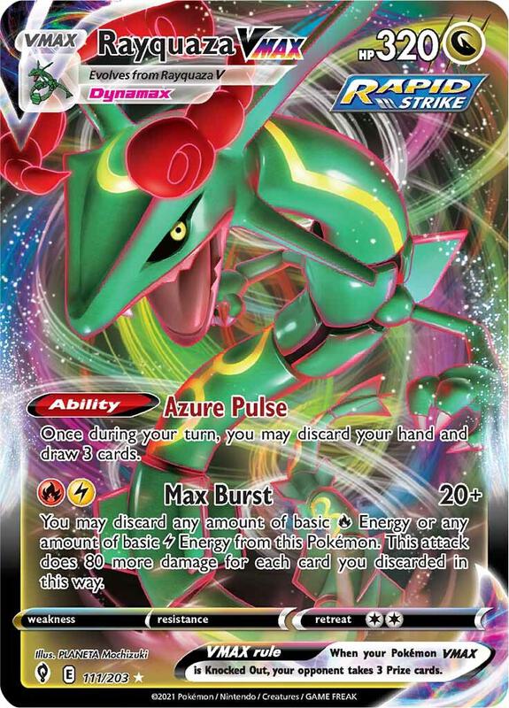 Rayquaza VMAX 111/203 - Evolving Skies