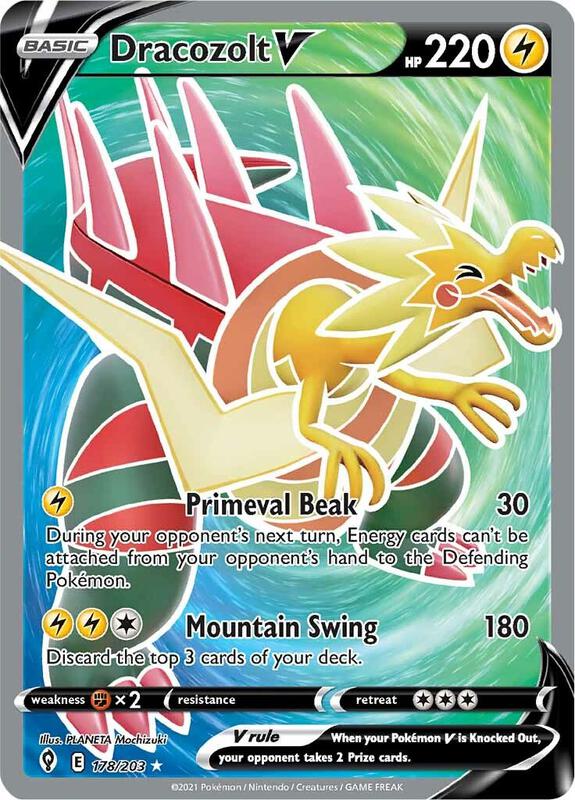Dracozolt V 178/203 - Evolving Skies