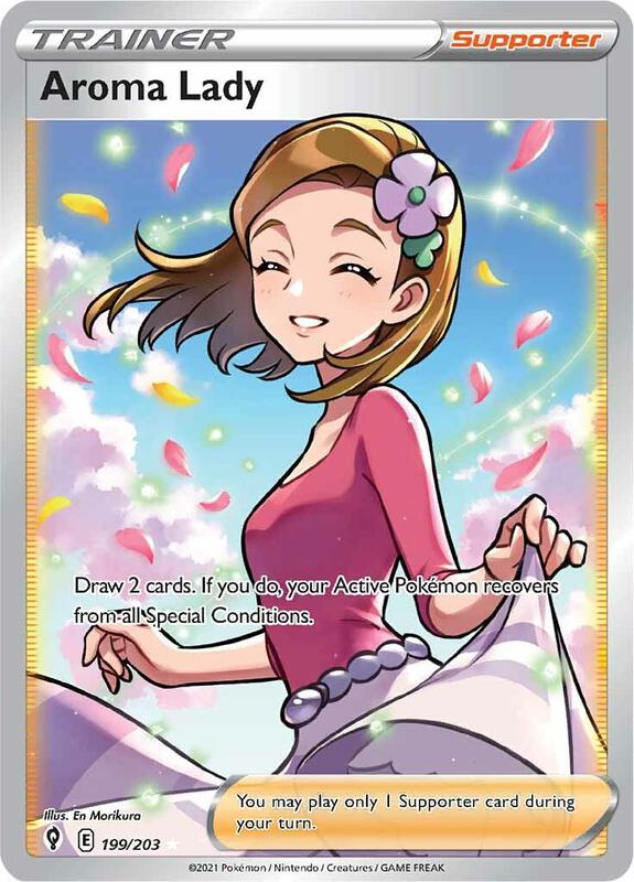 Aroma Lady 199/203 - Evolving Skies