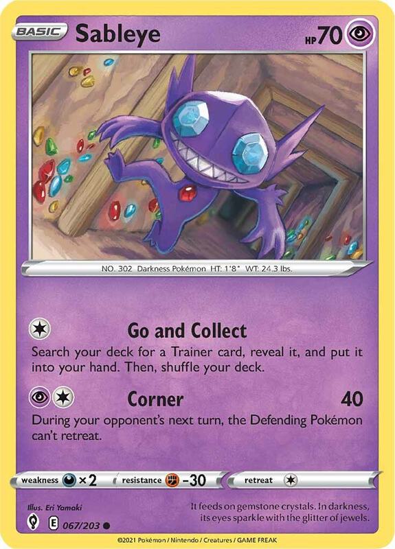 Sableye 067/203 - Evolving Skies