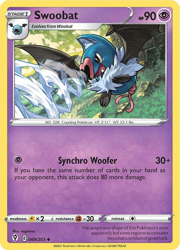 Swoobat 069/203 - Evolving Skies