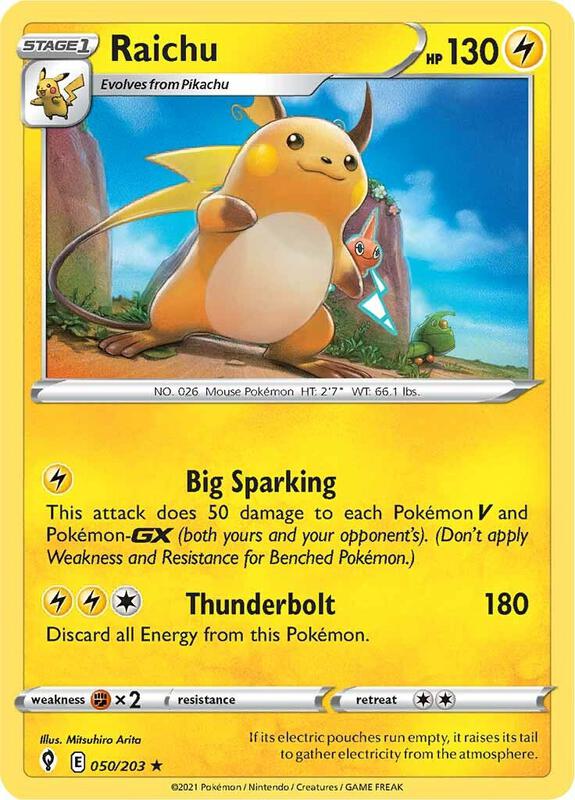 Raichu 050/203 - Evolving Skies