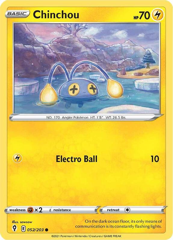 Chinchou 052/203 - Evolving Skies