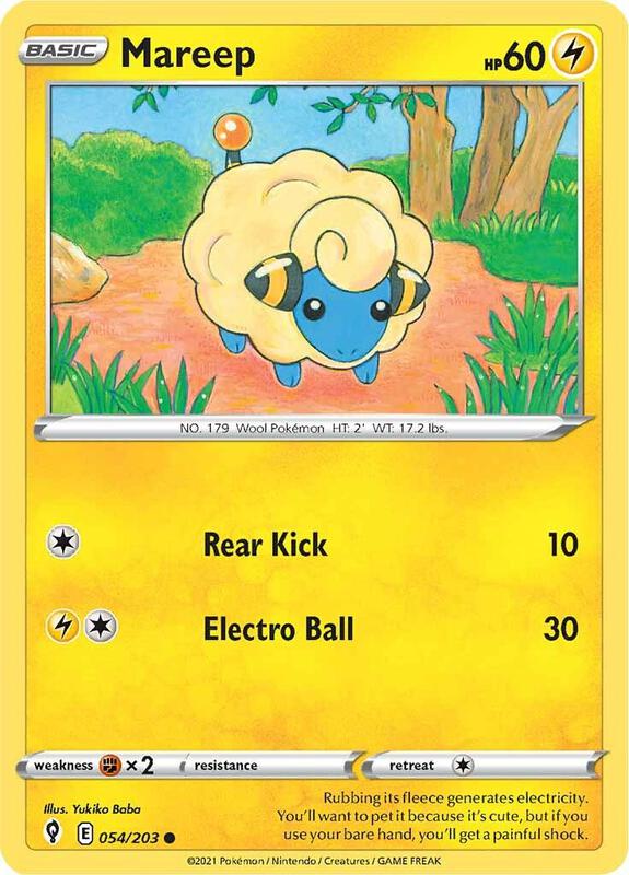 Mareep 054/203 - Evolving Skies