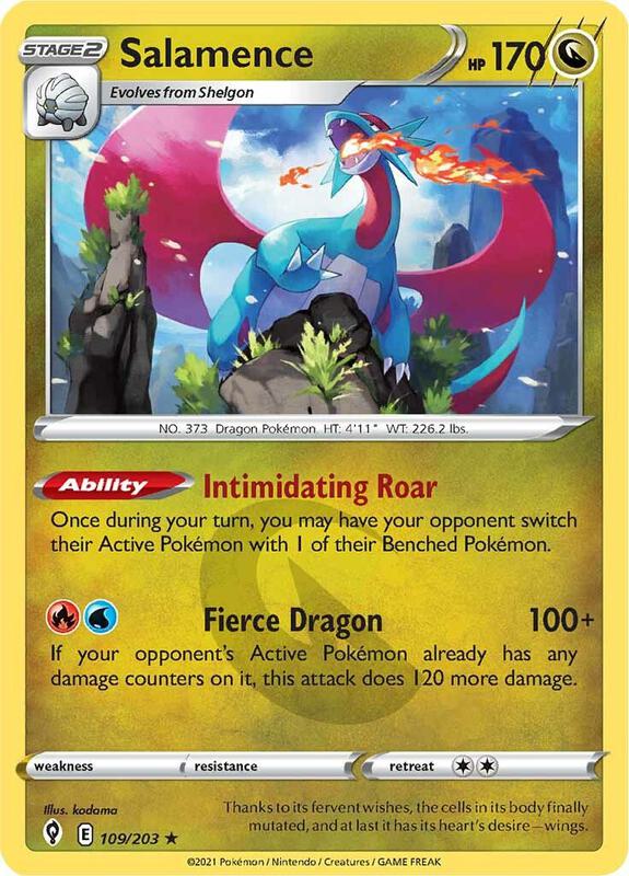 Salamence 109/203 - Evolving Skies
