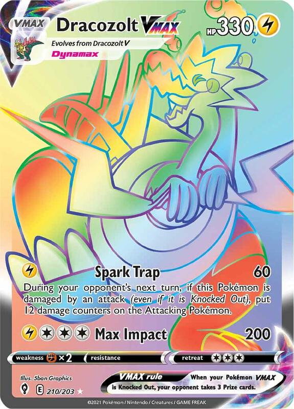 Dracozolt VMAX 210/203 - Evolving Skies