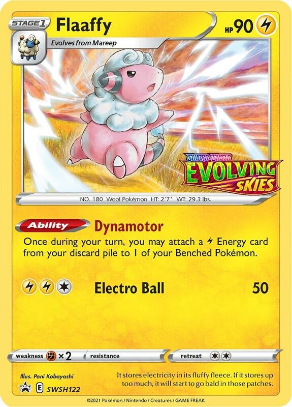 Karta Pokemon Flaaffy - SWSH122 (Prerelease) - SWSH: Sword & Shield Promo Cards SWSH122