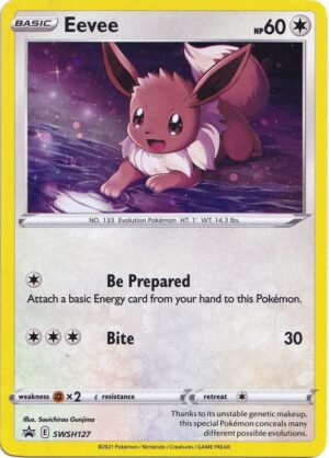 Karta Pokemon Eevee - SWSH127 - SWSH: Sword & Shield Promo Cards SWSH127