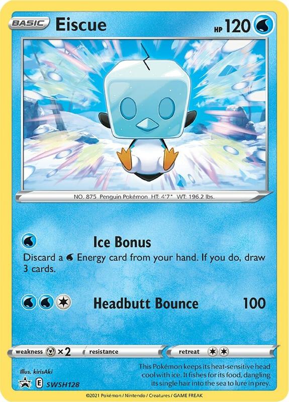 Karta Pokemon Eiscue - SWSH128 - SWSH: Sword & Shield Promo Cards SWSH128