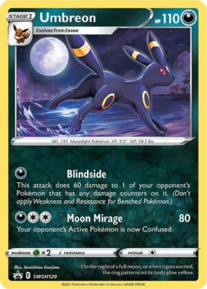 Karta Pokemon Umbreon - SWSH129 - SWSH: Sword & Shield Promo Cards SWSH129