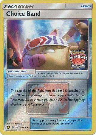 Karta Pokemon Choice Band - 121a/145 (Oceania Championships) - League & Championship Cards 121a/145
