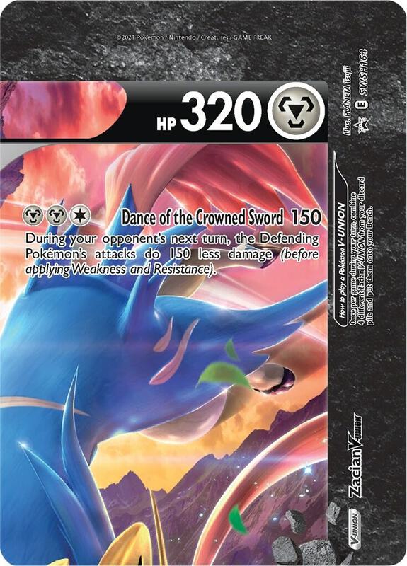Karta Pokemon Zacian V-UNION - SWSH164 - SWSH: Sword & Shield Promo Cards SWSH164