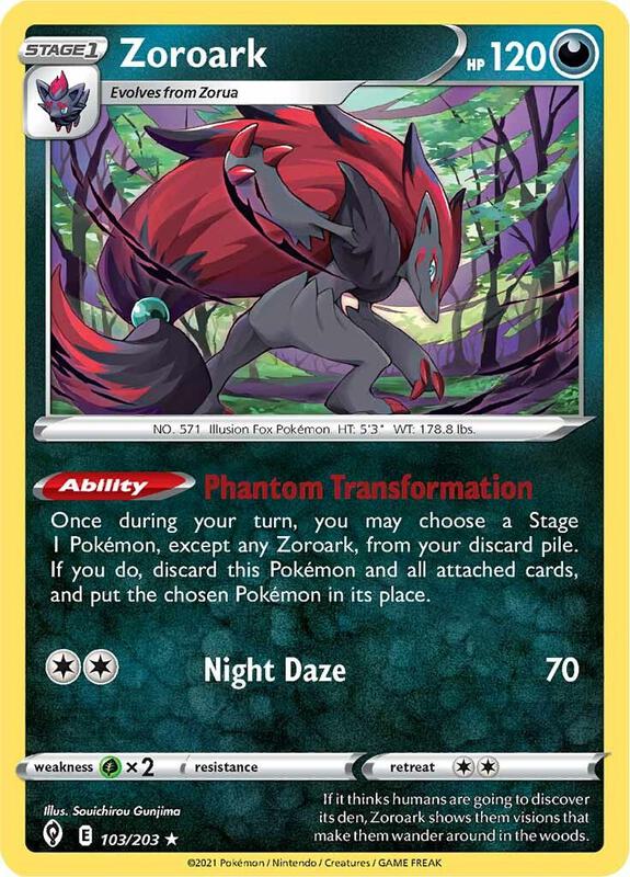 Karta Pokemon Zoroark 103/203 - Deck Exclusives