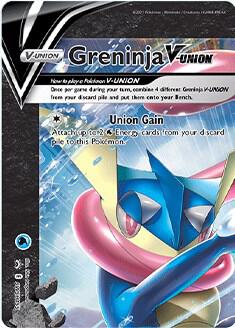 Karta Pokemon Greninja V-UNION - SWSH155 - SWSH: Sword & Shield Promo Cards SWSH155