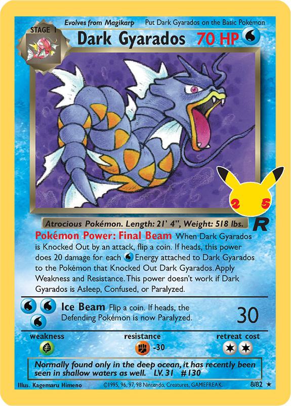 Dark Gyarados 8/82 - Team Rocket