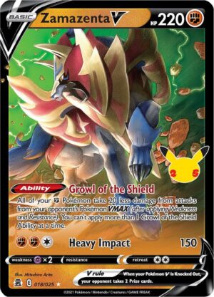 Zamazenta V 018/025 - Celebrations