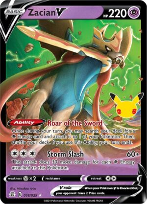 Zacian V 016/025 - Celebrations