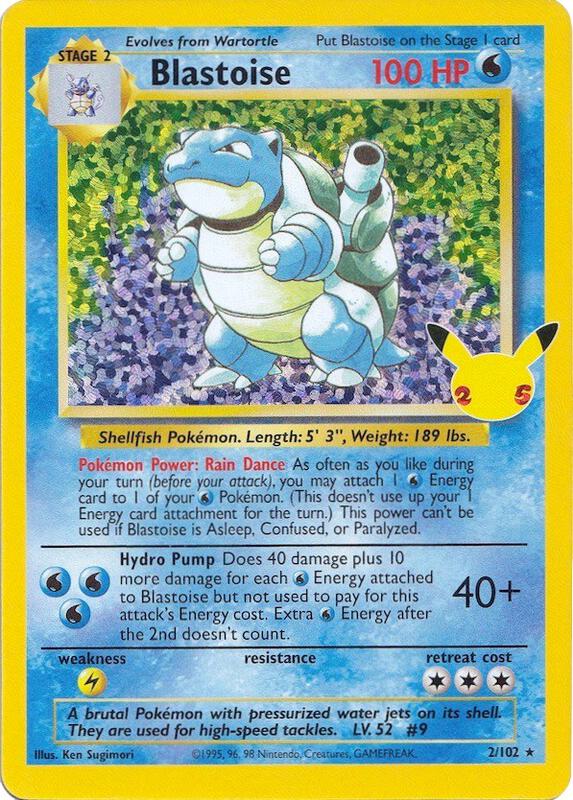 Blastoise 2/102 - Celebrations: Classic Collection