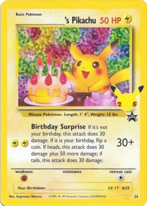 ______'s Pikachu 24/53 - Celebrations: Classic Collection ( CEL 24 )