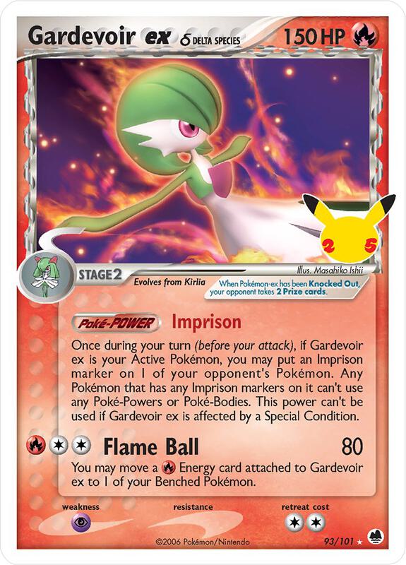 Gardevoir ex δ 93/101 - Celebrations: Classic Collection