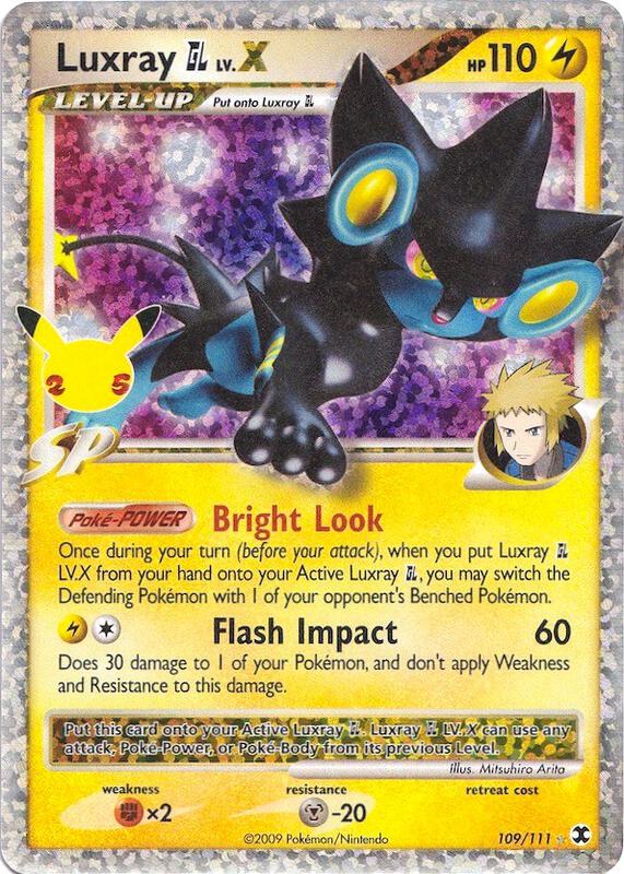 Luxray GL LV.X 109/111 - Celebrations: Classic Collection
