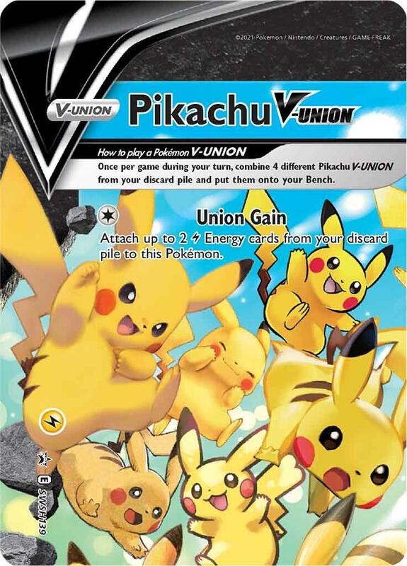 Karta Pokemon Pikachu V-Union - SWSH139 - SWSH: Sword & Shield Promo Cards SWSH139