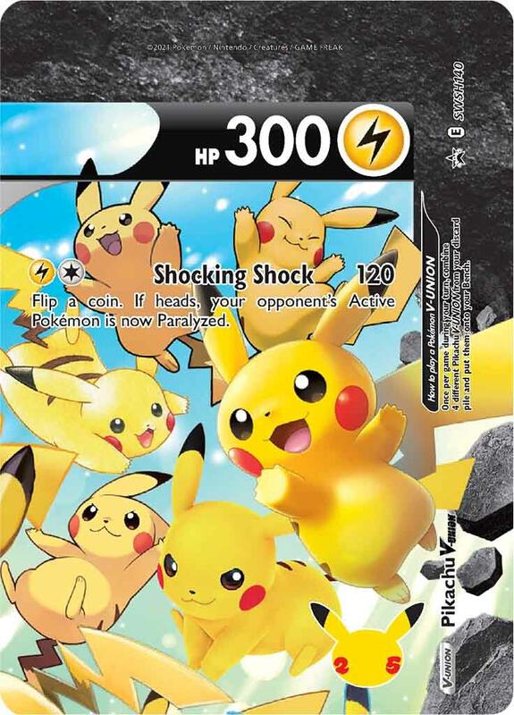 Karta Pokemon Pikachu V-Union - SWSH140 - SWSH: Sword & Shield Promo Cards SWSH140