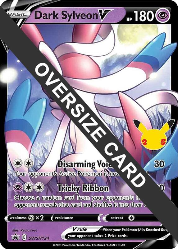 Karta Pokemon Dark Sylveon V - SWSH134 - Jumbo Cards SWSH134