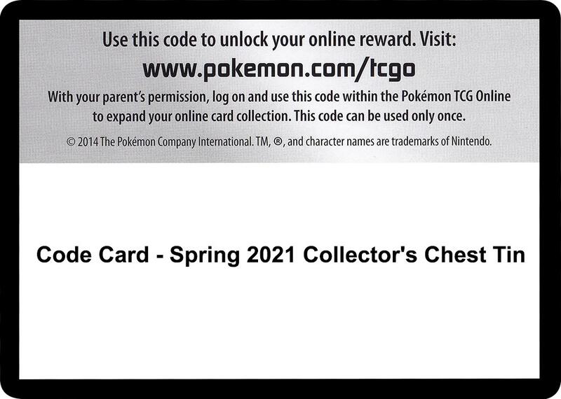 Karta Pokemon Code Card - Spring 2021 Collector's Chest Tin - SWSH05: Battle Styles