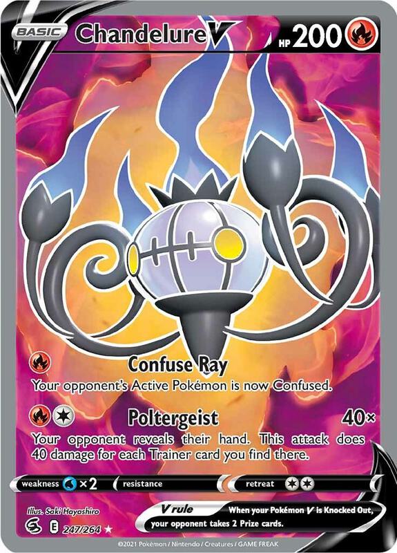 Chandelure V 247/264 - Fusion Strike