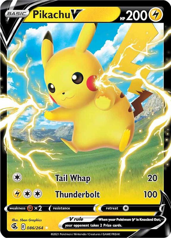 Pikachu V 086/264 - Fusion Strike