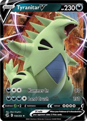 Tyranitar V 158/264 - Fusion Strike