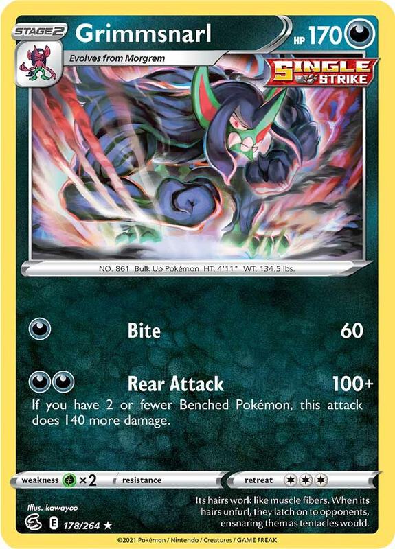 Grimmsnarl 178/264 - Fusion Strike