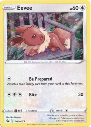 Karta Pokemon Eevee - SWSH175 - SWSH: Sword & Shield Promo Cards SWSH175
