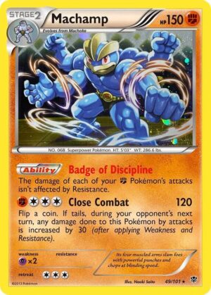 Machamp 49/101 (Cosmos Holo) - Blister Exclusives