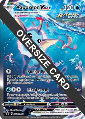 Karta Pokemon Vaporeon VMAX - SWSH182 - Jumbo Cards SWSH182